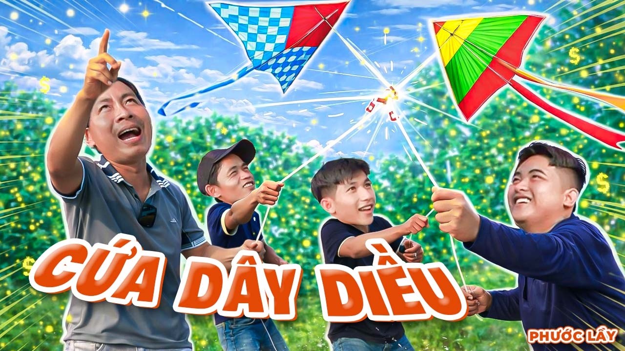 Thử Thách Cứa Dây Diều Đối Thủ Nhận Ngay Thưởng Lớn | Phước Lầy