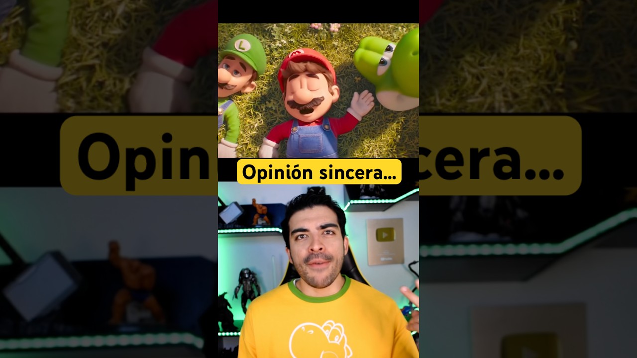 Opinión sincera Super Mario Galaxy #SuperMario #Yoshi #Bowser #Rosalina #shorts