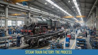 How a Steam Locomotive Is Made: Full Factory Tour & Build Process