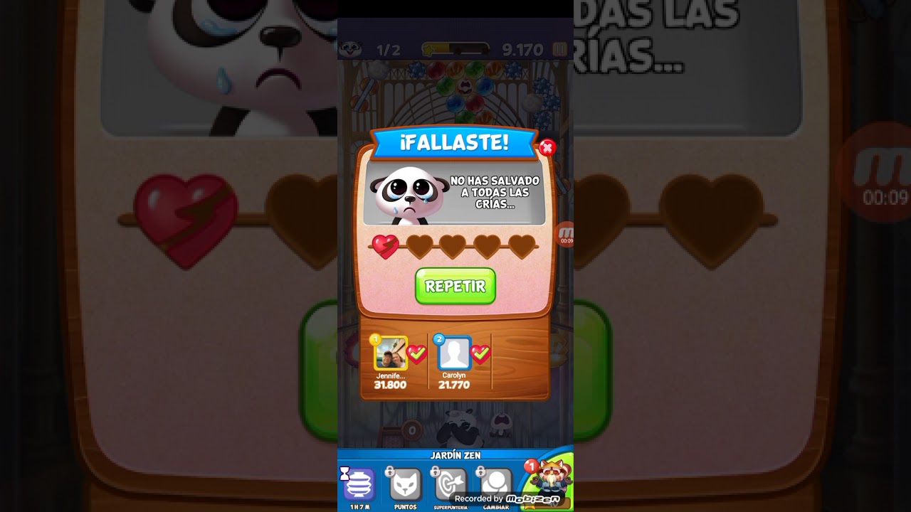 panda pop level fail music