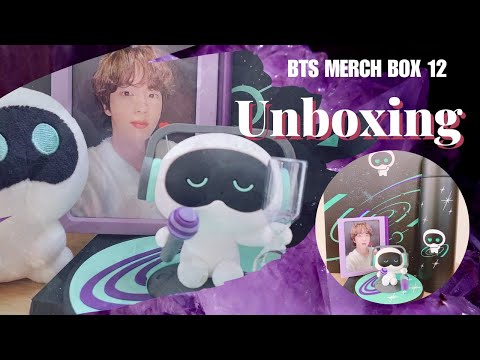 BTS Merch Box 12 Unboxing || Wootteo Box The Astronaut || #jin