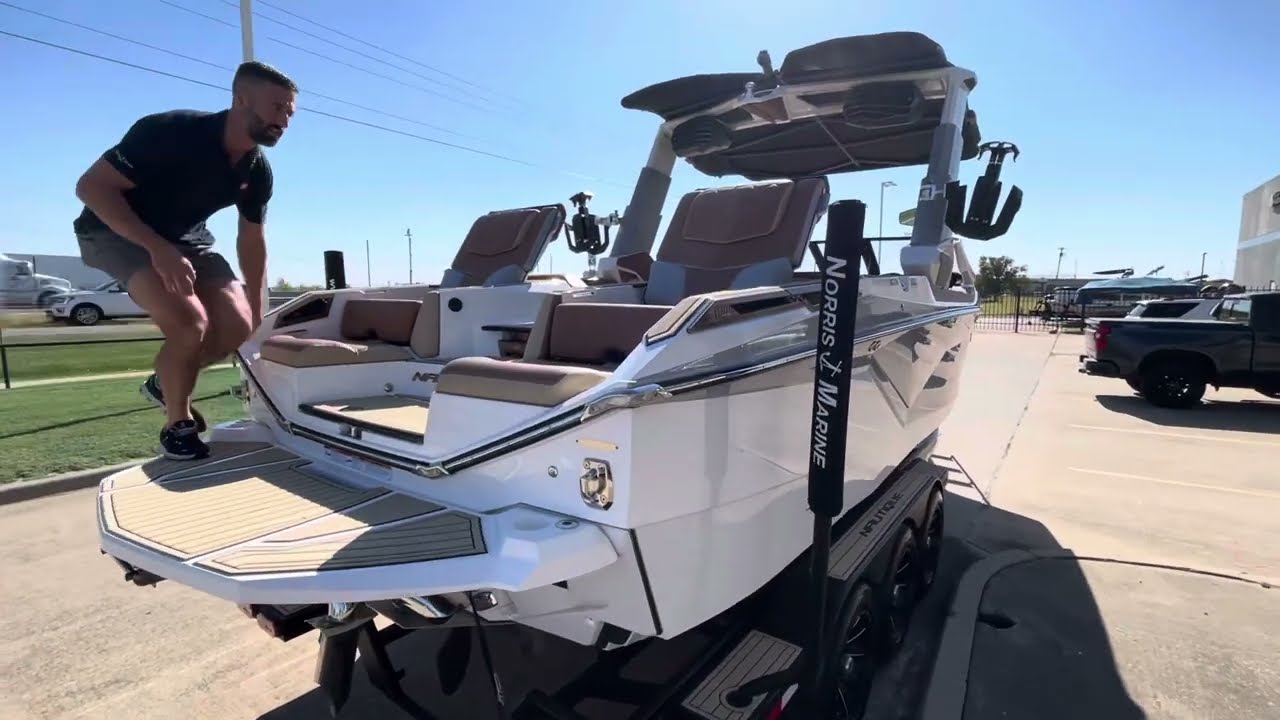 Used 2022 Nautique Super Air G25 Paragon 25 ft Wakeboard Boat For Sale In Norman, OK: Walkthrough