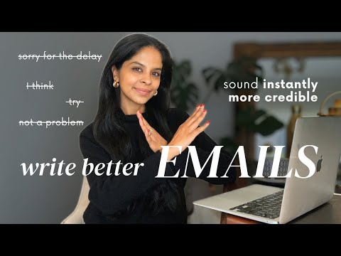How to sound more confident & credible | 9 words & phrases to remove from your emails