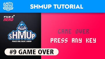 Making a Shmup #9 - Game Over - Pico-8 Hero