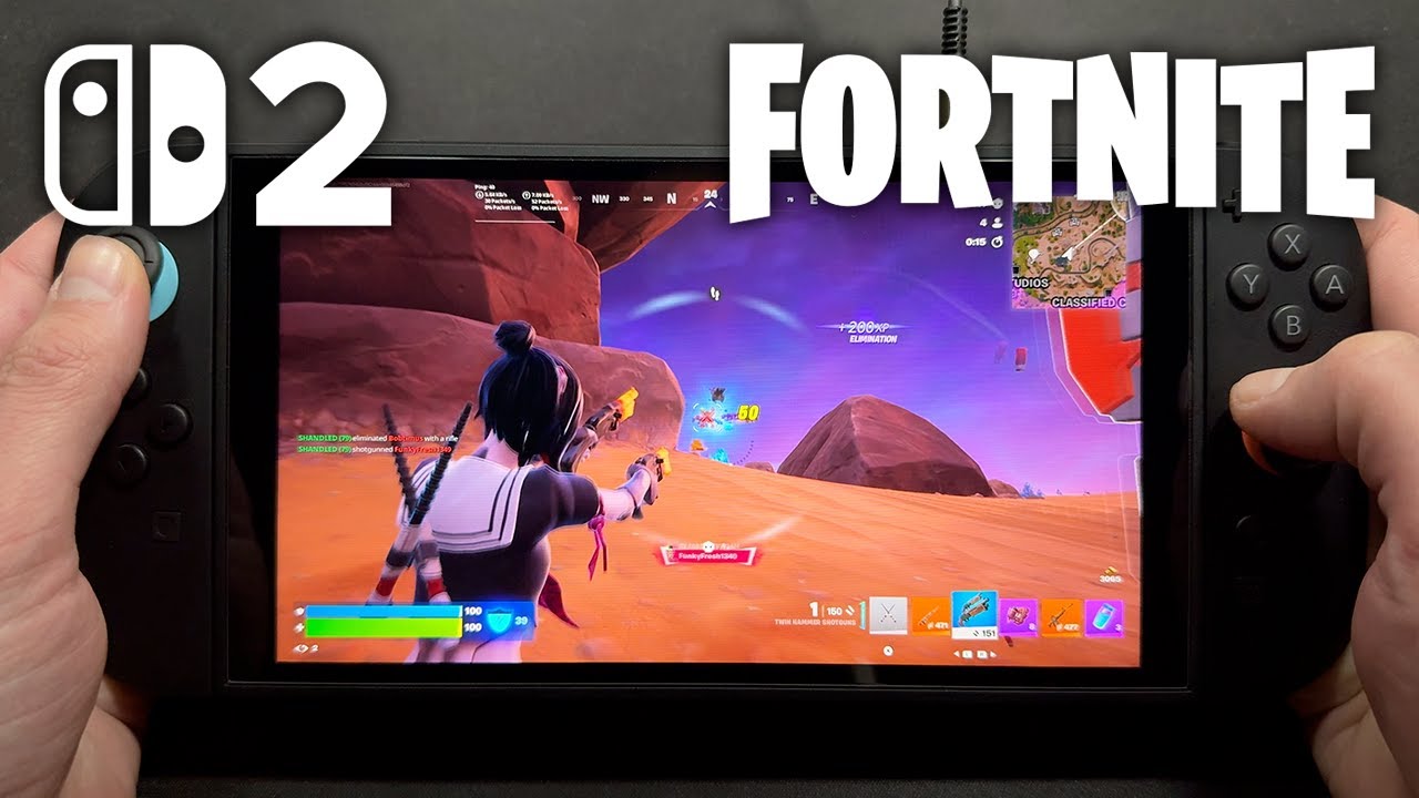 Fortnite on Nintendo Switch 2 (#10) - YouTube