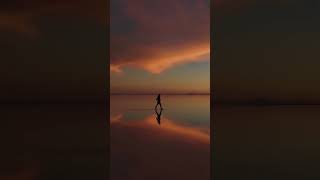This Feeling 🌅 | Orange & Black Minimalist Beach Sunset Vibes