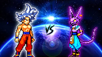 Goku MUI DBFZ OP VS Beerus OP (all form) in Jump Force Mugen