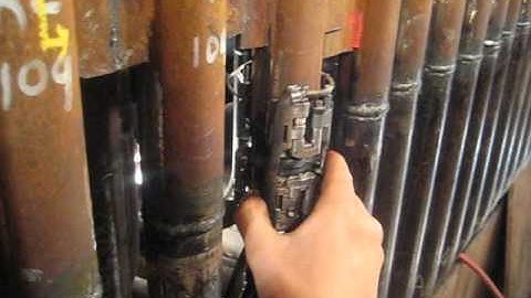 Phased array boiler pipe butt weld inspection with Cobra scanner