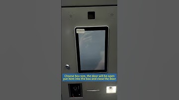 Smart Storage Locker by RFID IC Card Drop off and Pick up from AITUOIoT
