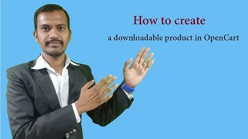 OpenCart Upload Digital Product