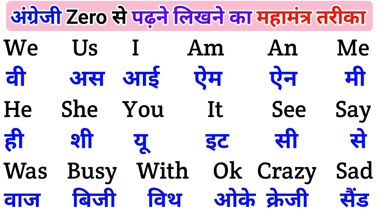 English padhna sikho | इंग्लिश में नाम लिखना पढ़ना कैसे सीखें | english practice kaise kre