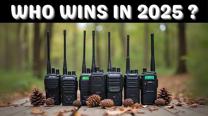 Best Long Range Walkie Talkie 2025