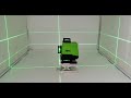 XEAST 3/4D high precision green beam 12/16 line laser level