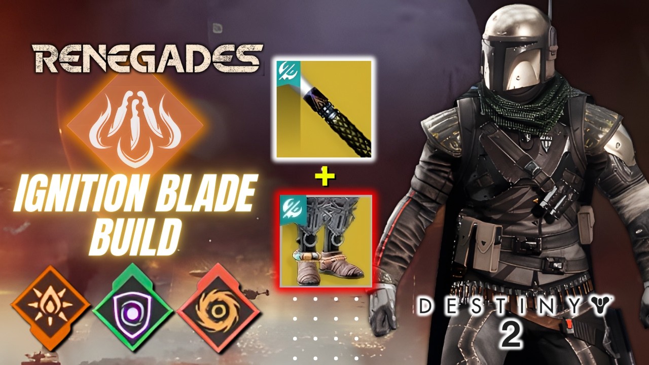 Ignition Blade Solar Hunter Build - BOOM BABY! | Destiny 2 Renegades