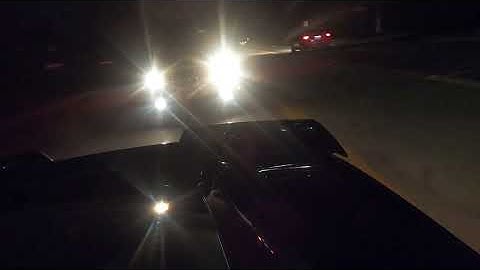 Taking off on a Corvette C7 Z06