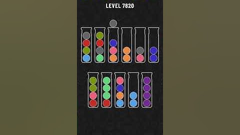 Ball Sort Puzzle Level 7820