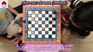 Cách chơi  cờ Đam quốc tế (cờ Checker) screenshot 4