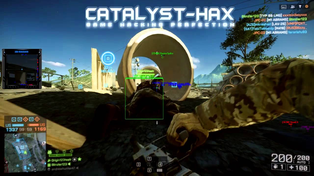 Battlefield 4 LMG AIMBOT | HACK | Catalyst-hax.com - YouTube - 1280 x 720 jpeg 102kB