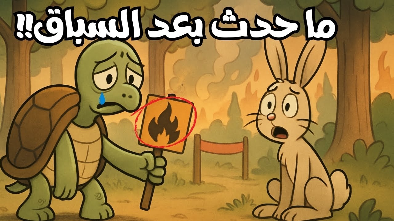 السلحفاة والأرنب… ماذا حدث بعد السباق؟ 🐢🐇