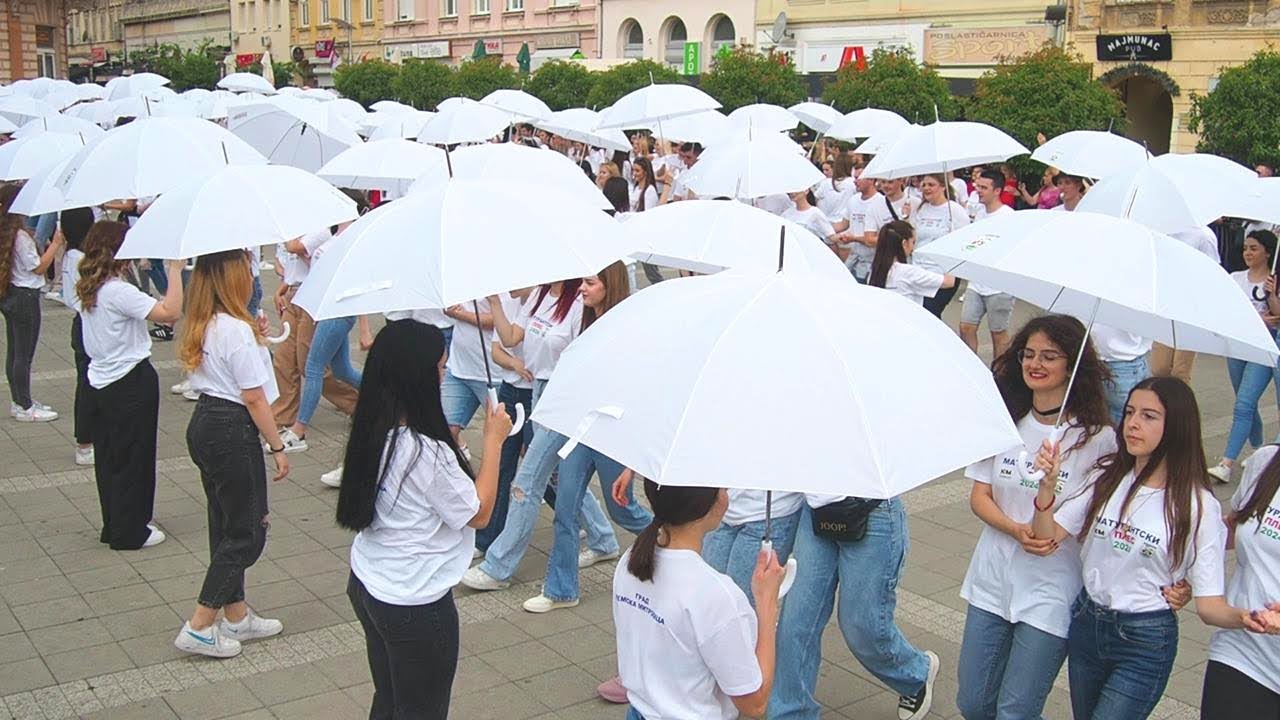 KADRIL 2024, manifestacija „Maturantski ples“ SREMSKA MITROVICA. Quadrille square dance. Кадриль