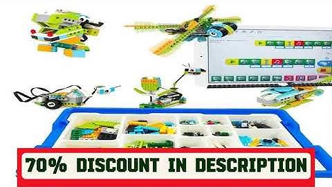 A must-have product! WeDo 2.0 Educational FunctionsParts Compatible 45300 Core Set Building Blocks
