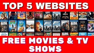 Top 5 Websites for FREE MOVIES & TV SHOWS ! *Fully legal* screenshot 1