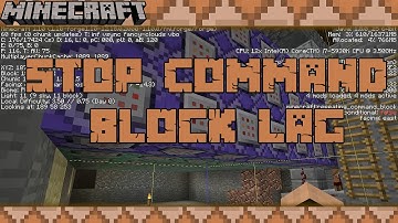 How to Stop Command Block Lag
