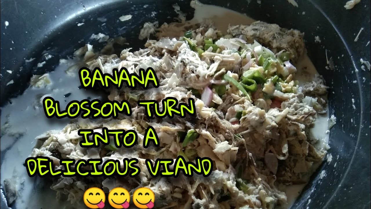 How To Turn Banana Blossom To A Delicious Viand Pinoy Recipebudget