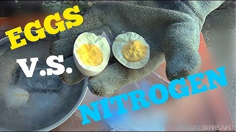 BOILING AN EGG IN LIQUID NITROGEN!!