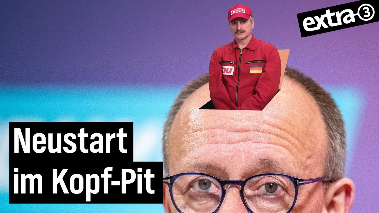 Johannes Schlüter ist der Merz-Pilot (2025) | extra 3 | NDR