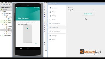 adding finger print to emulator