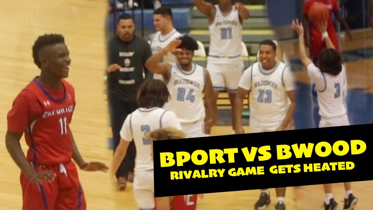 RIVALRY GAME BRAZOSPORT VS BRAZOSWOOD GETS HEATED!!! @jvnthomas