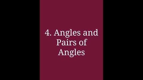 Std:VII:Mathematics:Chp 4: Angles and Pairs of angles.(Part 1)