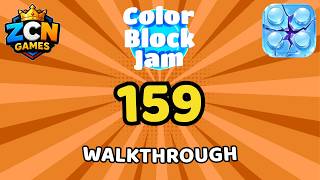 Color Block Jam Level 159 NEW UPDATE | Full Walkthrough & Solution