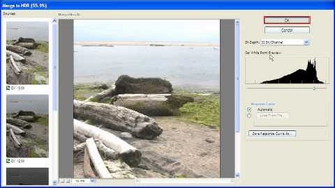 3.8 Creating High Dynamic Range (HDR) Images: Adobe Photoshop CS4 Video