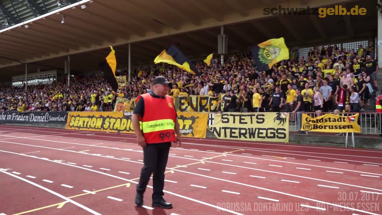 Stimmungsvideo Borussia Dortmund U23 - Rot-Weiss Essen | 30.07.2017, 1. Spieltag Regionalliga West