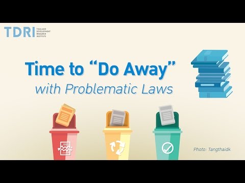 Thinkx2: Doing away with laws