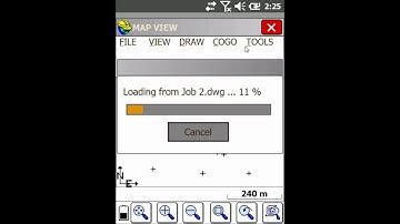 Carlson SurvCE Tutorial: Importing a .dwg File