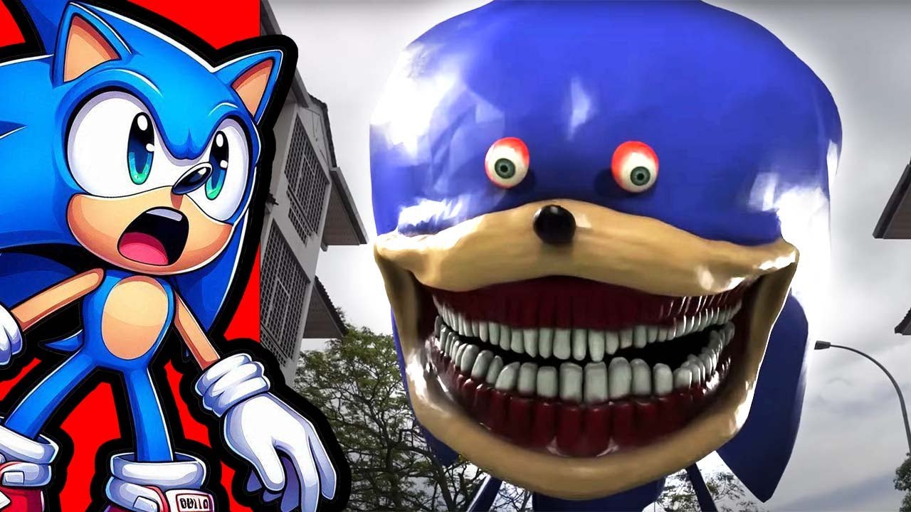 Sonic Reacts To SCARIEST SONIC IN REAL LIFE!