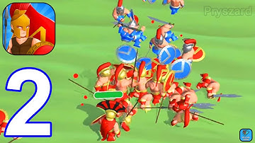 Spartan Army - Gameplay Walkthrough Part 2 Supreme Commander Rank (iOS,Android Gameplay)