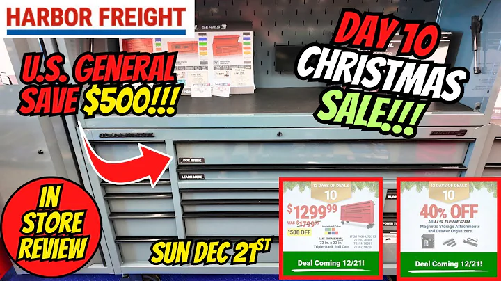 Day 10 of Harbor Freight Save $500 US General Box and 40% Off Magnetic Tool Accessories