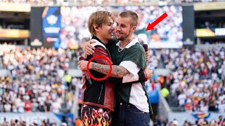UNEXPECTED! BTS's Taehyung and Justin Bieber Do This at the 2026 World Cup Final screenshot 3