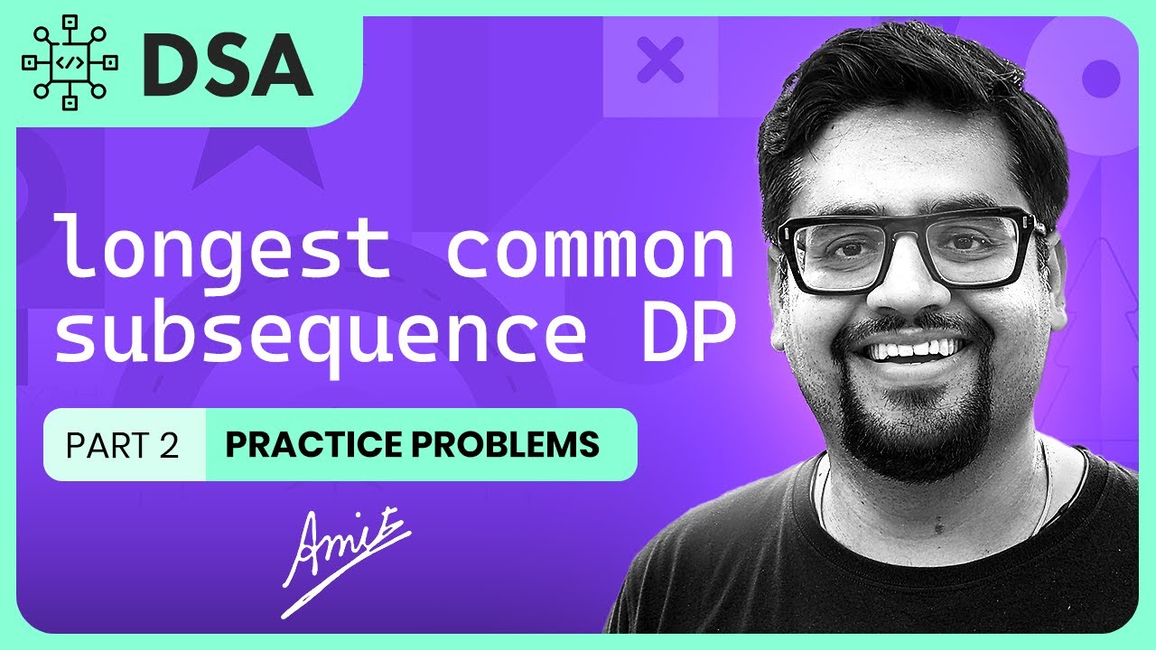 Longest Common Subsequence Using Dynamic Programming | GATECSE | DAA ...