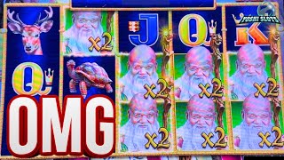 MULTIPLIERS LINED UP & SAVED the BONUS!!! OMG!!! | On Dragon Link Peace and long life