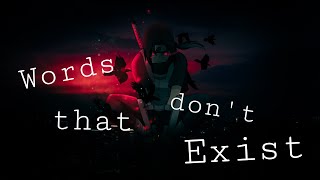 Nightcore - words that don't exist (Lyrics/Amv) // Citizen Soldier Resimi