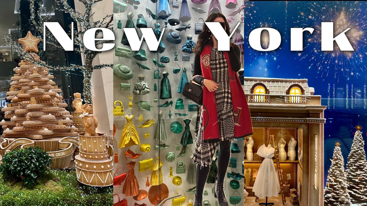 NYC Christmas🎄Dior House & Jewelry, Holiday Shopping