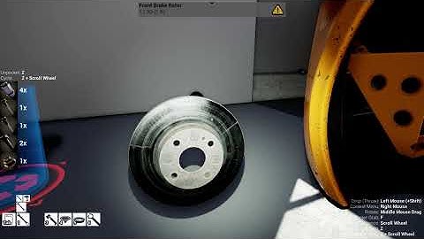 WRENCH - New Update Walkthrough Part 11 - Front Brake Caliper , Brake Disc , Brake pads and Fluid .