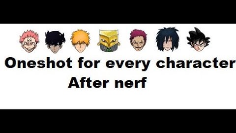 Oneshot combo for every character after nerf | Realm Rampage