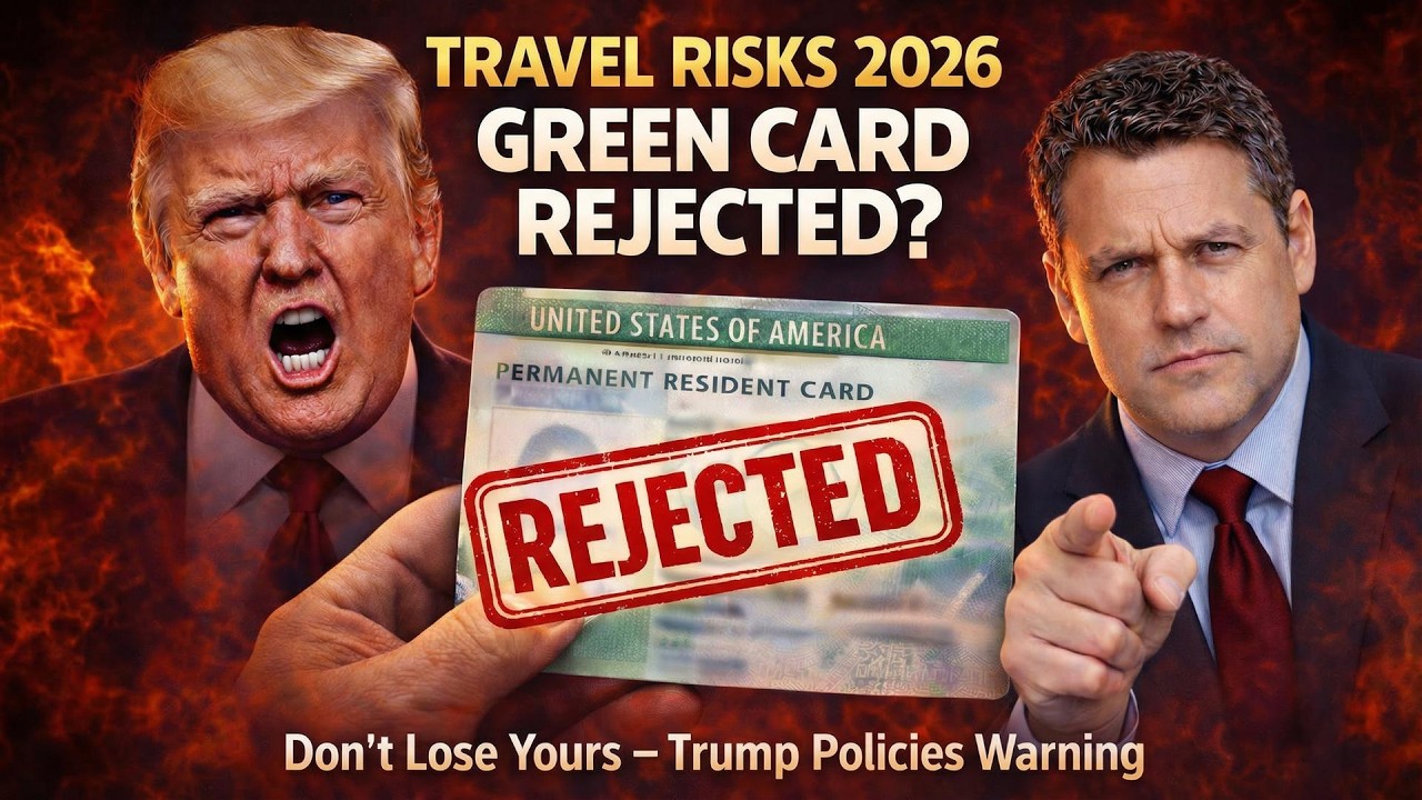 4 New Rules for Green Card Holders 2026   TRAVEL at your own Risk !!!