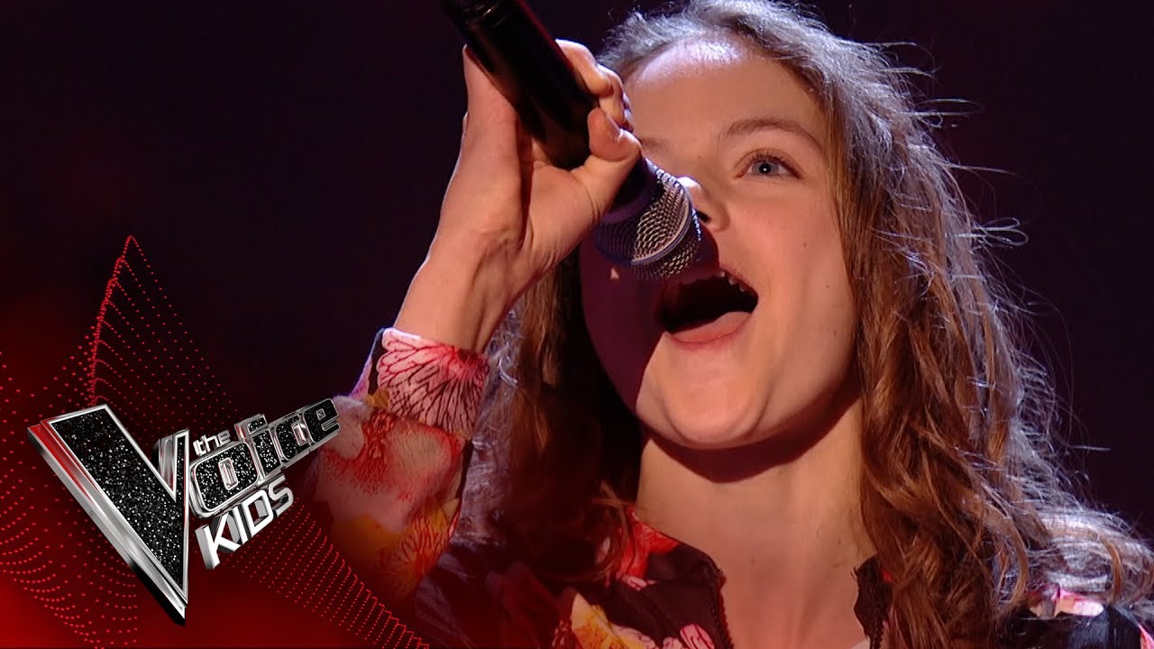 Jessica R performs 'Somebody To Love': Blinds 1 | The Voice Kids UK 2017 - YouTube
